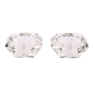 Crystal Tealight candle Holders (pack of 2)